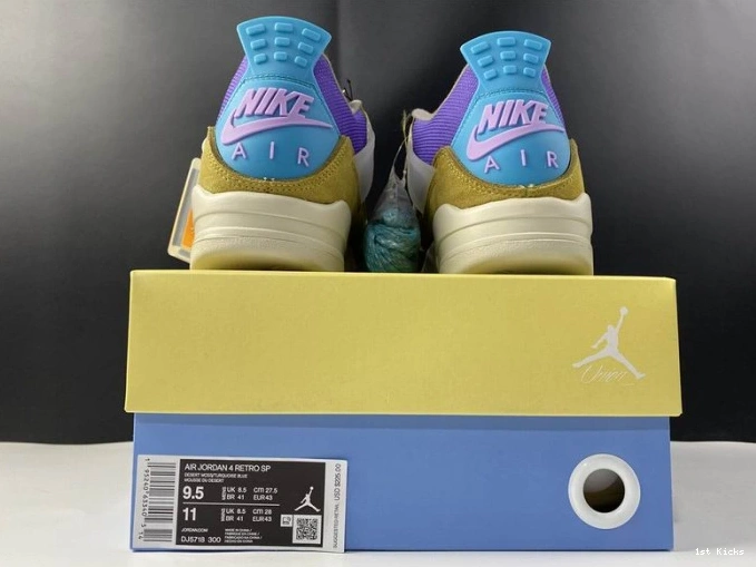 1st Kicks Shoes x Union SP 4 DJ5718-300 Desert Jordan Moss Air 0817